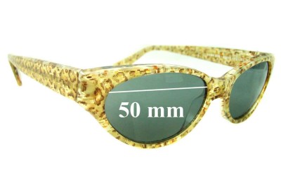 Jean Lafont Dame Replacement Lenses 50mm wide 