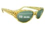 Sunglass Fix Replacement Lenses for Jean Lafont Dame - 50mm Wide 