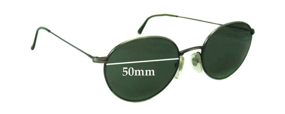 Luxottica 1268 Replacement Sunglass Lenses  - 50mm wide 