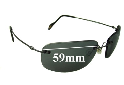 Maui Jim MJ311 Replacement Sunglass Lenses - 59mm Wide 