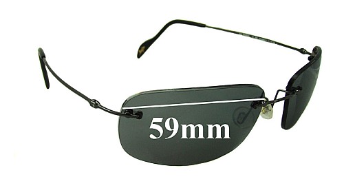 Maui Jim MJ311 Mauna Loa 59mm Replacement Lenses