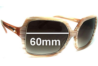 Mimco SF 008501 Replacement Lenses 60mm wide 