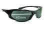 Sunglass Fix Replacement Lenses for Mormaii Itacare - 62mm Wide 