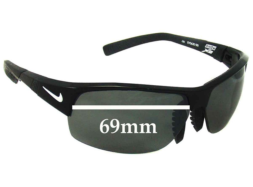 Sunglass Fix Replacement Lenses for Nike EV0672 Nike Show X2 - 69mm Wide Sunglass Fix Replacement Lenses for Nike EV0672 Nike Show X2 - 69mm Wide