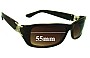 Sunglass Fix Replacement Lenses for Oroton  Oroton Unknown - 55mm Wide 