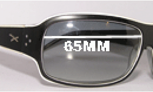 Sunglass Fix Replacement Lenses for Oxydo 125 ACE 1 - 65mm Wide 