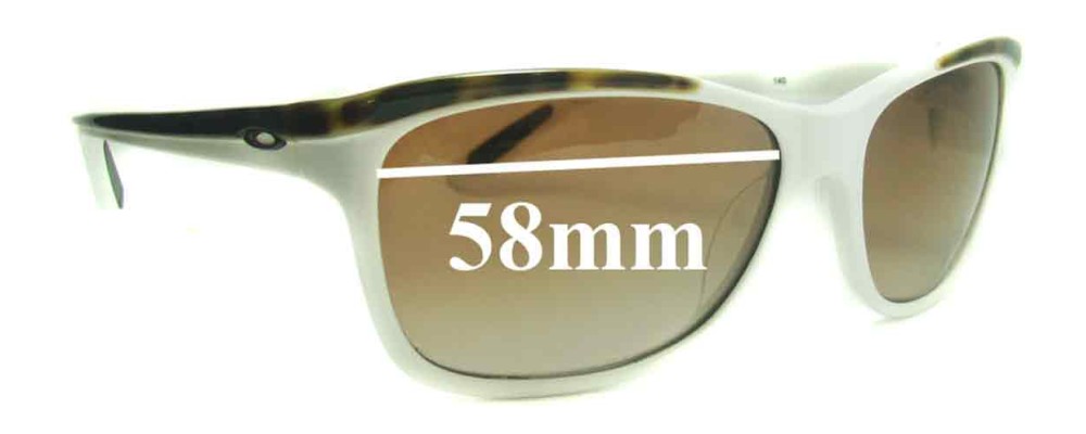 Sunglass Fix Replacement Lenses for Oakley Confront OO2024 - 58mm Wide