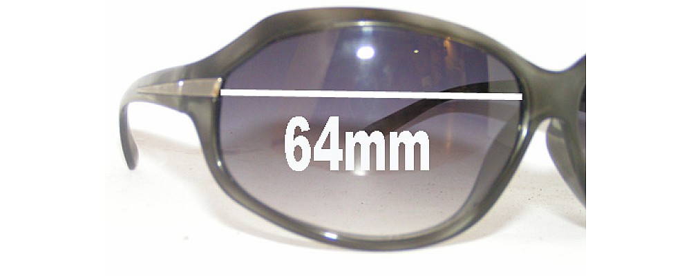 Sunglass Fix Replacement Lenses for Optyl 3513 - 64mm Wide