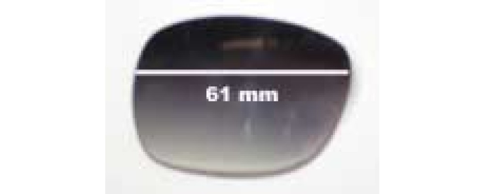 Sunglass Fix Replacement Lenses for Oroton  Caribbean - 61mm Wide