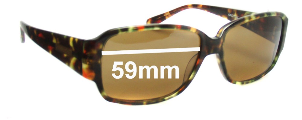 Sunglass Fix Replacement Lenses for Oroton  Catania - 56mm Wide
