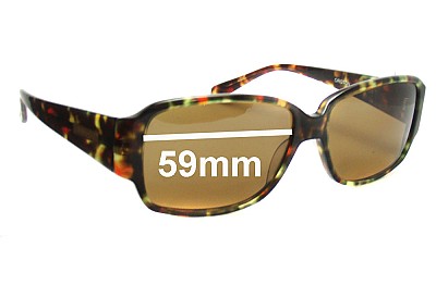 Oroton  Catania Verres de Remplacement 56mm wide 