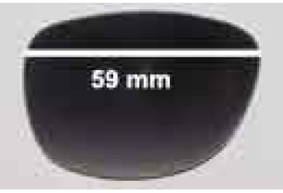 Oroton  Serenity Replacement Lenses 59mm wide 