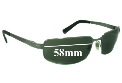 Persol 2297S Replacement Sunglass Lenses - 58mm wide 