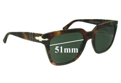 Persol 2979-S Replacement Sunglass Lenses - 51mm wide 
