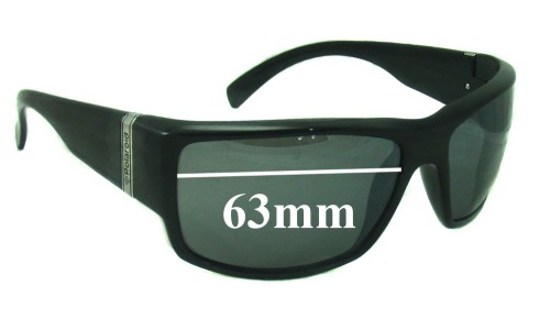 Sunglass Fix Replacement Lenses for Polaroid X8005 - 63mm Wide 