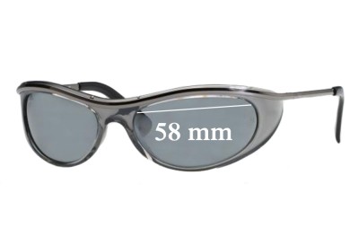 Ray Ban RB4031 Olympia Extreme Replacement Lenses 58mm wide 