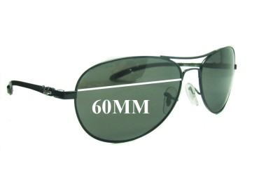 Ray Ban RB8301 Tech  Replacement Lenses 60mm wide 