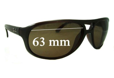 Ray Ban RB4124 Replacement Lenses 63mm wide 