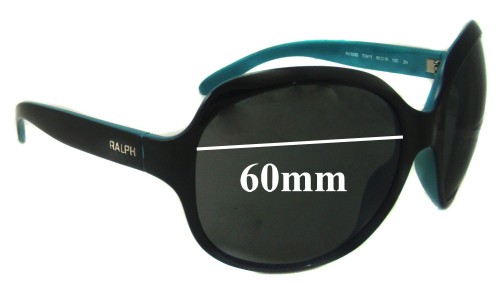 Sunglass Fix Replacement Lenses for Ralph Lauren RL 5055 - 60mm Wide 