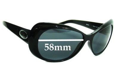 Ralph Lauren RA5048 Replacement Sunglass Lenses - 58mm Wide 