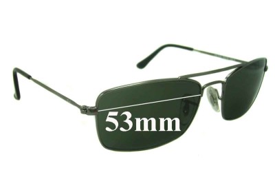 Ray Ban RB3309 Replacement Lenses 53mm wide 