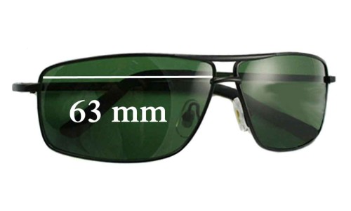 Sunglass Fix Replacement Lenses for Ray Ban RB9102 - 63mm Wide 