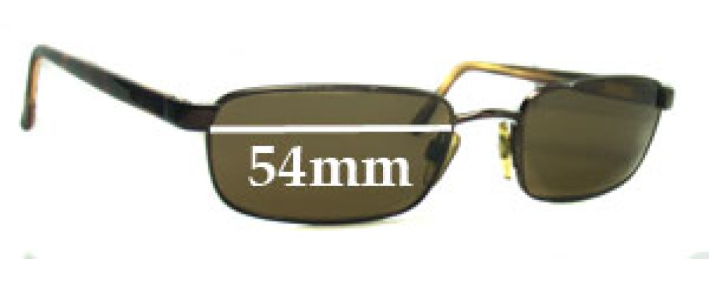 Sunglass Fix Replacement Lenses for Revo RE3005 - 54mm Wide