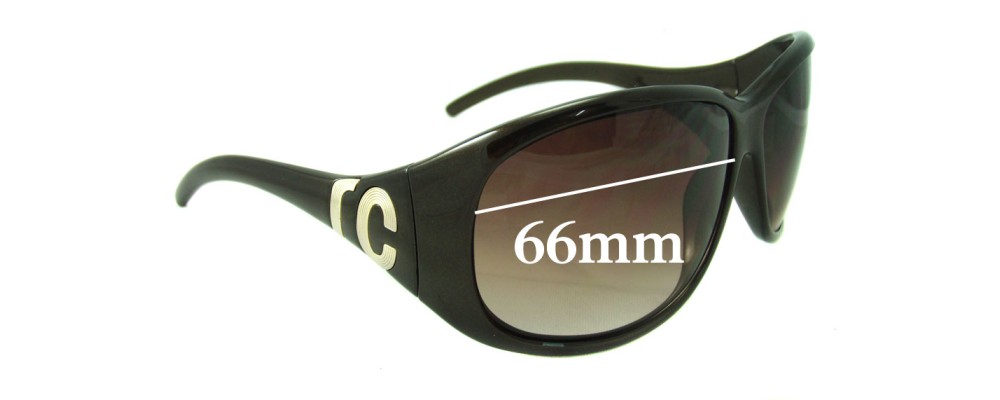 Sunglass Fix Replacement Lenses for Roberto Cavalli 315S - 66mm Wide