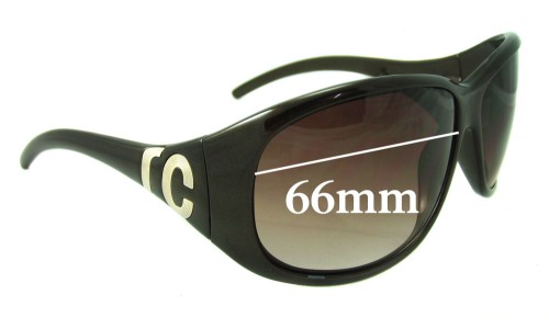 Sunglass Fix Replacement Lenses for Roberto Cavalli 315S - 66mm Wide 