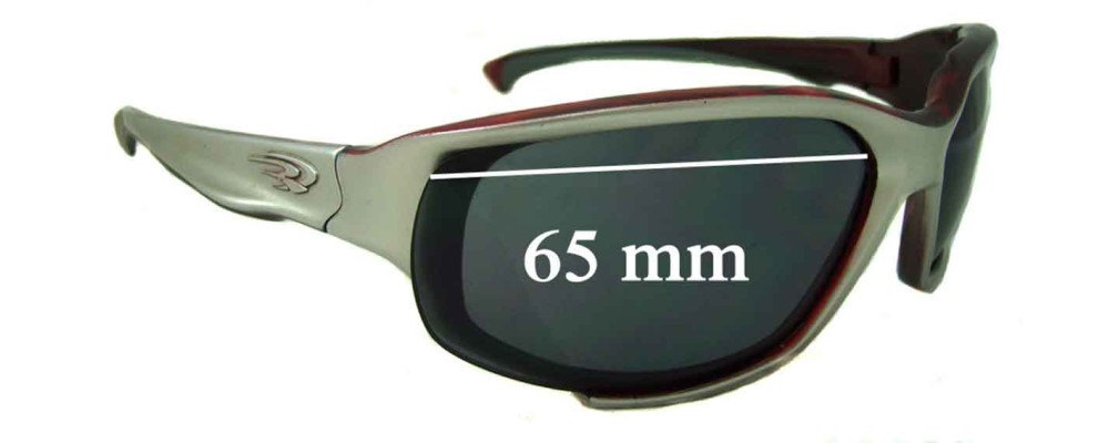 Sunglass Fix Replacement Lenses for Ryders Hijack - 65mm Wide
