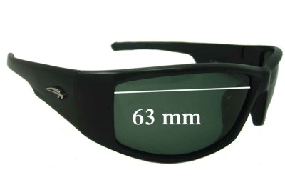 Ryders Unknown Model Replacement Lenses 63mm wide 
