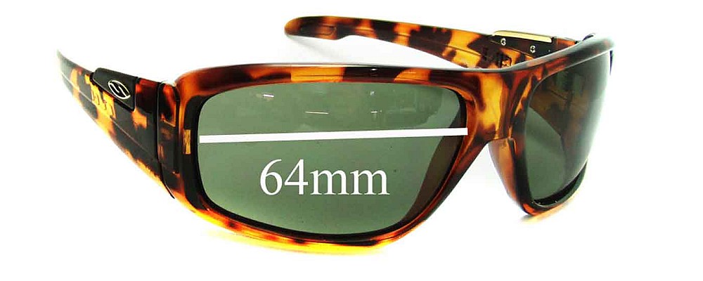 Sunglass Fix Replacement Lenses for Smith Embargo - 64mm Wide