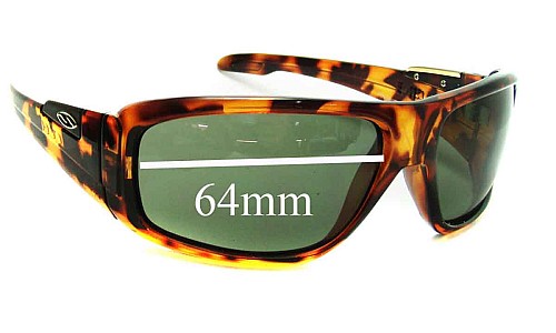 Sunglass Fix Replacement Lenses for Smith Embargo - 64mm Wide 
