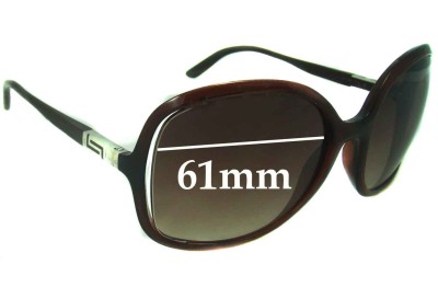 Versace MOD 4174 Replacement Lenses 61mm wide 