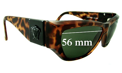Sunglass Fix Replacement Lenses for Versace MOD S89-B - 56mm Wide 