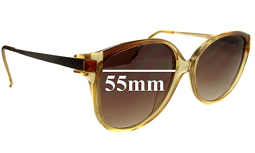 Sunglass Fix Lentes de Repuesto para Vienna Line - 55mm Wide 