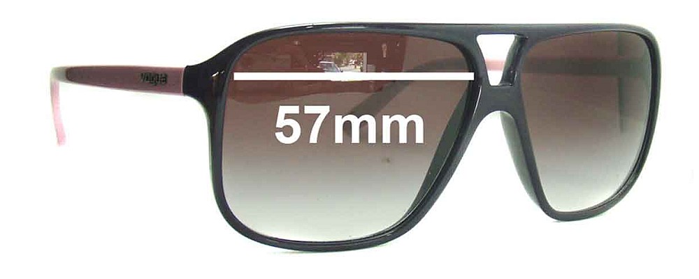 Sunglass Fix Replacement Lenses for Vogue VO2579-S - 57mm Wide