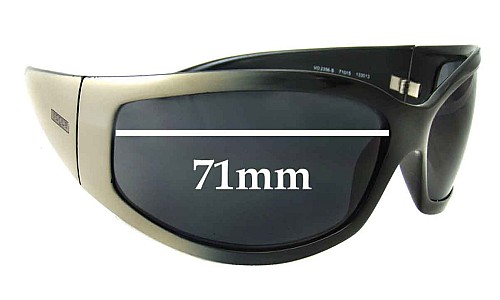 Sunglass Fix Replacement Lenses for Vogue VO2356-S - 71mm Wide 