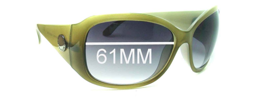 Sunglass Fix Replacement Lenses for Witchery Frankie - 61mm Wide