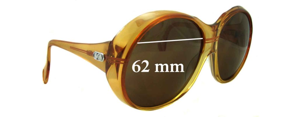 Sunglass Fix Replacement Lenses for Zeiss Marwitz - 62mm Wide