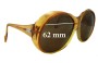 Sunglass Fix Replacement Lenses for Zeiss Marwitz - 62mm Wide 
