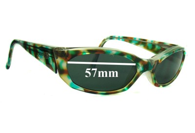 Arnette Mantis Replacement Sunglass Lenses - 57mm wide 32mm high 