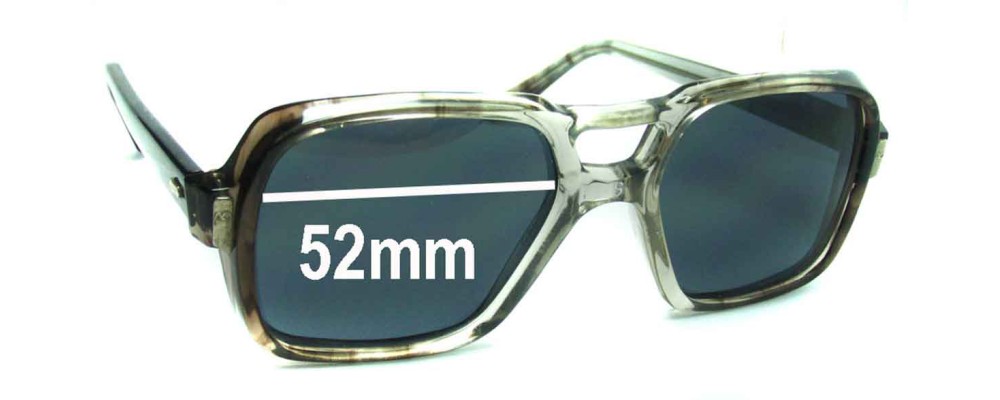 Sunglass Fix Replacement Lenses for Aoco 145 - 52mm Wide