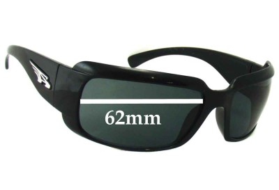 Arnette Infamous AN4076 Replacement Lenses 62mm wide 