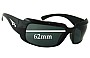 Sunglass Fix Lentes de Repuesto para Arnette Infamous AN4076 - 62mm Wide 