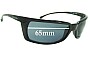 Sunglass Fix Ersatzgläser für Arnette Ollie AN4036 - 65mm Wide 