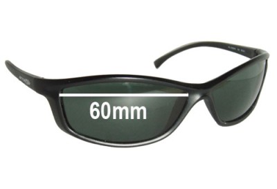 Arnette RAJ1823AA Replacement Sunglass Lenses - Lens Width 60mm 