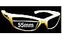 Sunglass Fix Verres de Remplacement pour Arnette Tantrum AN4037 - 55mm Wide 