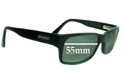 Bill Bass Justin Replacement Lenses 55mm wide 