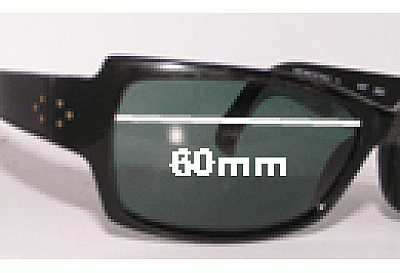 Beausoleil Pairs 417 Replacement Lenses 60mm wide 